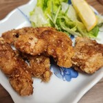 母娘げんか - せり唐揚げ