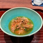 廣澤 - ⑬牛筋&トマトの汁そば