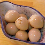 Pickled quail eggs