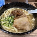 ブルーマン - 前田一門そば（三枚肉とソーキ）¥1,000（価格は訪問時）