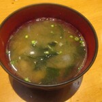 Ittetsu zushi - みそ汁