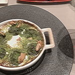 ルフージュ - 2つ目のオードブル　エスカルゴとキノコのガーリックバター焼き