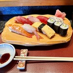 しほう田 - にぎり鮨ランチ … ¥1,300円（税込）