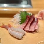 しほう田 - 甘海老、とろ