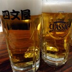 四文屋 - 生ビール