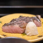 よし町 - 2024.3 常磐沖産メジ 辛味大根醤油