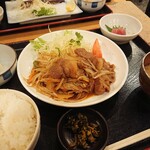 富士や - 豚生姜焼き定食