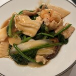 中国料理 星ヶ岡 - 五目焼きそば、一口だけ