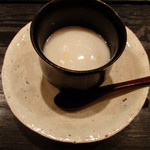 虎白 - 蕪と白子の椀