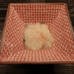 虎白 - 海鼠と海鼠子、胡瓜のみぞれ酢和え