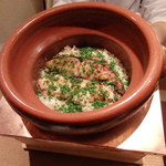 虎白 - 鰆と山椒の炊き込みご飯