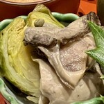 日本料理 仁 - 籠盛り膳　芽キャベツと牡蠣
