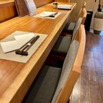 日本料理 仁 - 店内　カウンター席