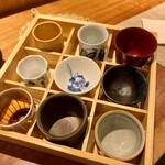 日本料理 仁 - お猪口　選びます！