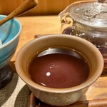 日本料理 仁 - 黒豆茶