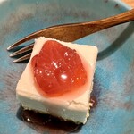 日本料理 仁 - 豆腐のレアチーズ