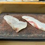 すし匠 - 平目と真鯛