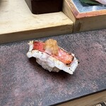 すし匠 - 金目皮炙りにぎり