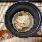 すし匠 - 原木椎茸と毛蟹の茶碗蒸し