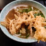 Tsuruya - ゴボー天うどん