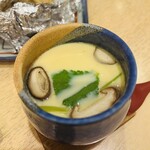 千寿司 - 茶碗蒸し