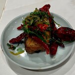 田中圭英 - クエの炒め物