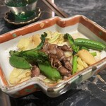 日本酒と創作小鉢料理 GOKURi - ホタルイカと春野菜