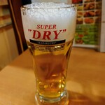 手羽先の羽 - 令和6年3月
生ビールセット 税込880円
生ビール中、鶏皮餃子、お通し