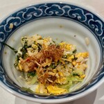 田中圭英 - 自家製XO醬をのせて