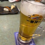 せんざん 山手台店 - 一口飲んでからの一枚、、、