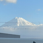くれたけイン - 朝食会場から見える富士山