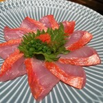 金目鯛の佐藤 - 鯛しゃぶ、刺身でも食べられるやつです