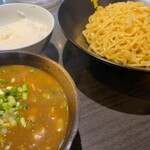 かれー麺 実之和 - 今回のオーダーはかれーつけ麺＋夢ごこち