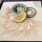 きはるの胡麻鯖や - 穴子の刺身 珍しい！