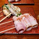博多焼き鳥・野菜巻き・もつ鍋 串巻きあーと - 