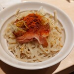 鶏白湯ラーメン ムツキ - 替玉