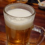 栄寿し総本店 - ビール