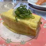 回転寿司 力丸 - ホクホク手焼き玉子　250円+税