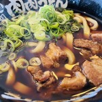 Gansoniku Niku Udon - メニュー:牛肉肉うどん ¥850(税込)