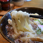 葉隠うどん - 肉ごぼう＠税込680円