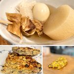 METRO MARKET - （上）おでん，（下）焼きたてスペイン風オムレツ どちらもうす味で関西人の自分にぴったり