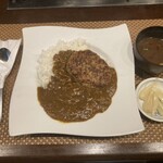 h Teppan Steak Imura Tei - ハンバーグカレー全景