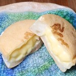 大倉寺 離れ 寺カフェ - 梵風焼き（カスタードクリーム）