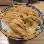 煮干そば 流。 - メンマめし ¥270