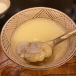 山玄茶 - 白子茶碗蒸し