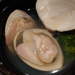 馳走菴 ひじり - とっても大きなハマグリ2つも！