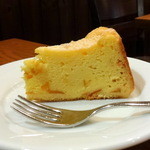 ラ･マンチーナ - 金柑とリコッタチーズの焼きチーズケーキ