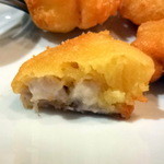 ラ･マンチーナ - 白子のフリット断面