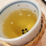 ふぐ 牧野 - ヒレ酒　何回注ぎ酒しても良いお出汁がでますよ