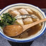 烈志笑魚油 麺香房 三く - 